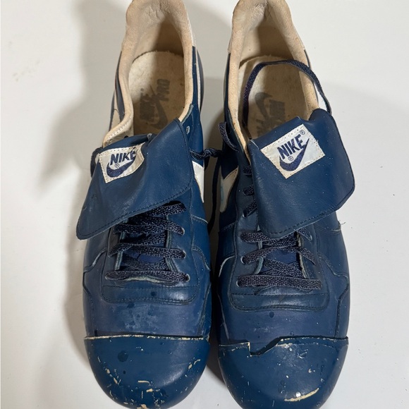 Vintage Nike New York Mets Gary Carter Signed Autographed Game Used Cleats #8 - Picture 1 of 10